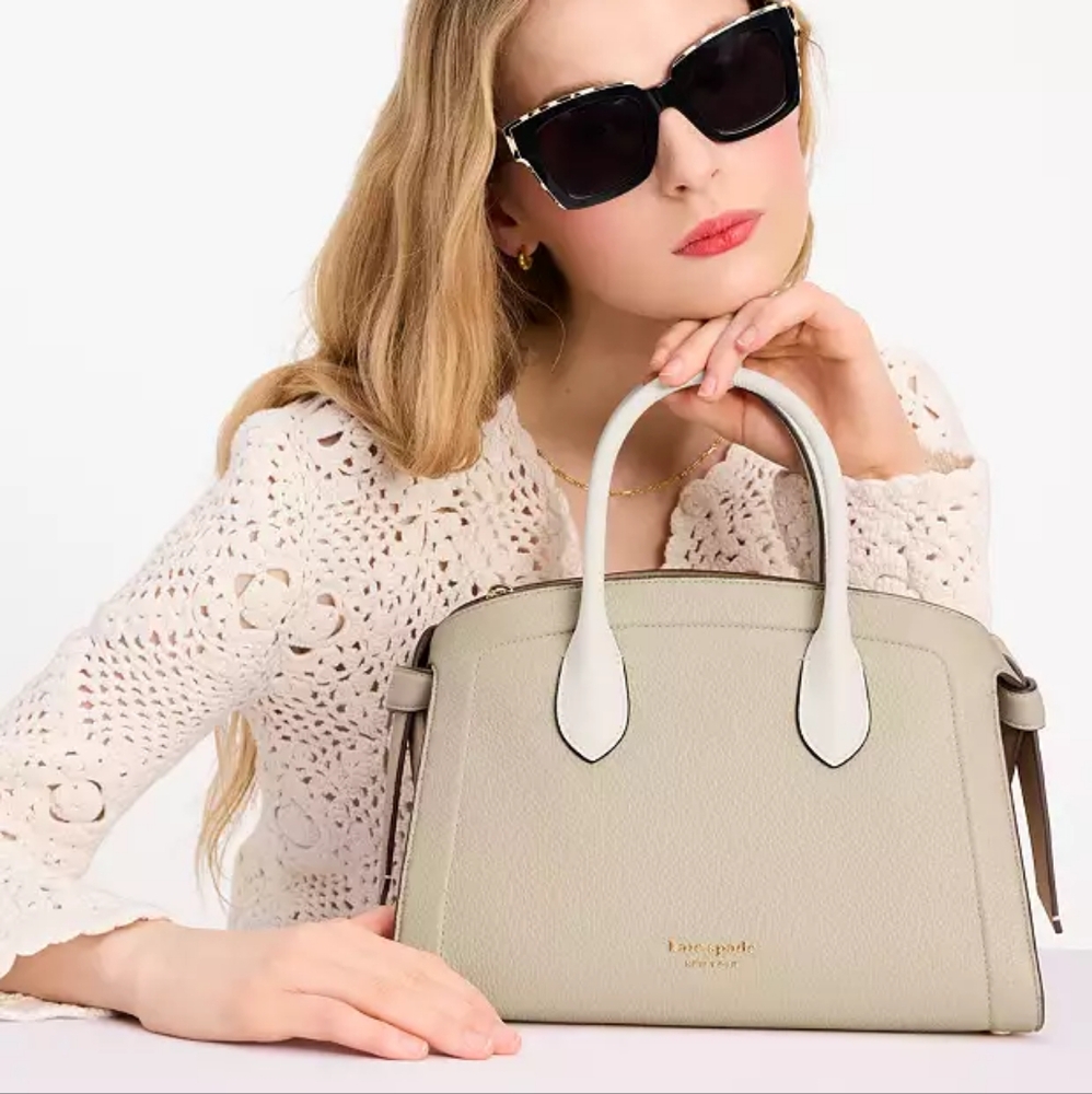 SALE🎉HOST PICK 🎉 KATE SPADE Knott Color blocked Medium Zip Top Satchel